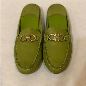 Salvatore Ferragamo Slip On Loafers Size 8 1/2 B